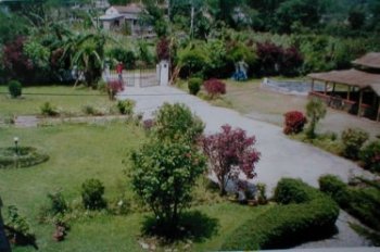imgage of therestaurant in the garden